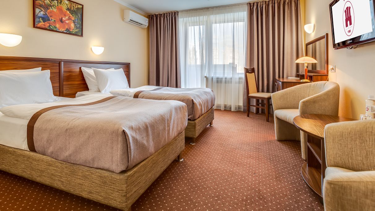 Конференц-сервіс в Києві – готель Братислава. Стандартний номер. Твін